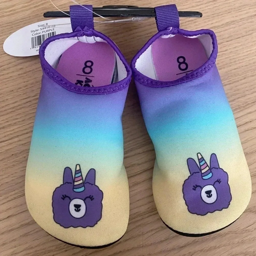 🆕Aquakiks Purple Llama Yoga Water Shoe 8🆕